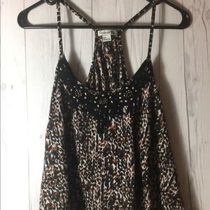 Leopard Crop Cami